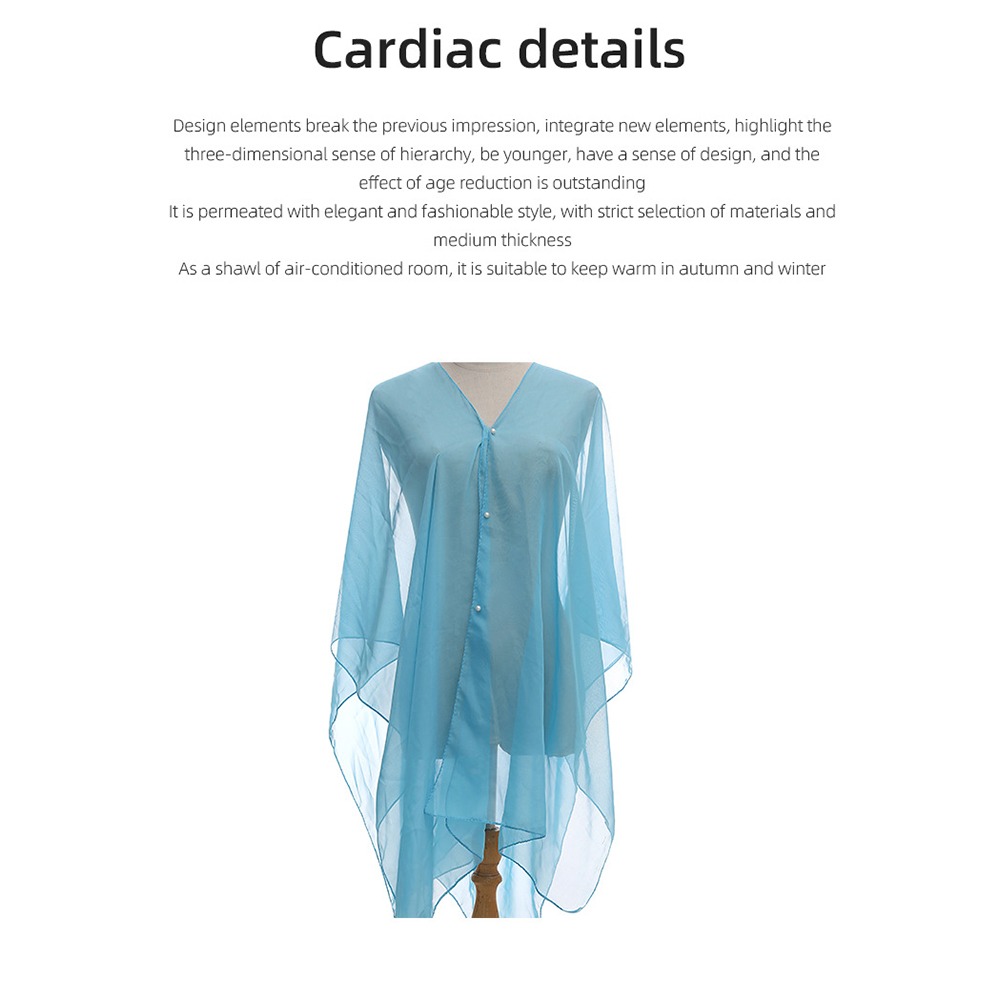 Fashion Solid color Shawl Scar – обзор и цена Cover Up Kaftan