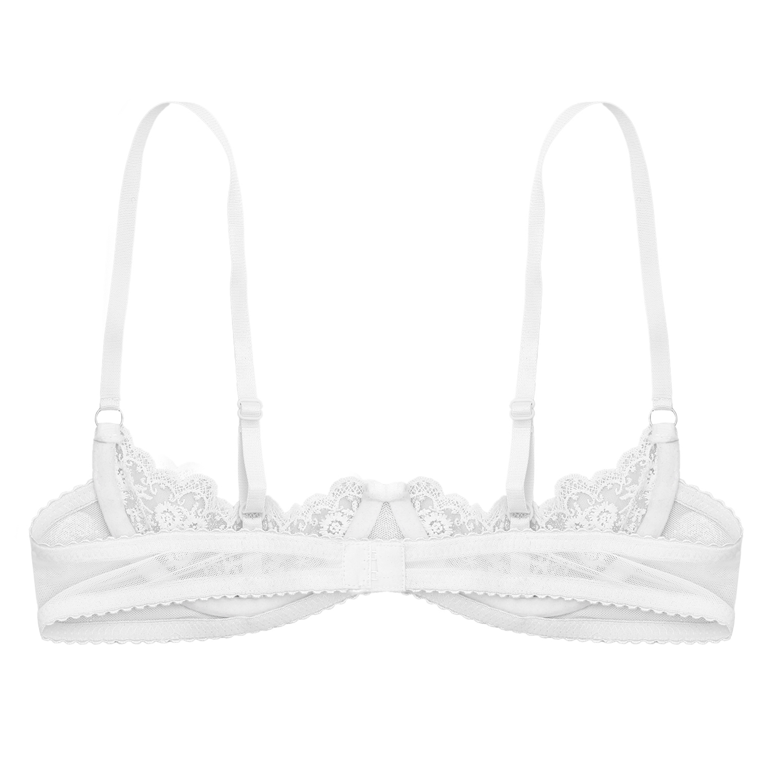 Women's Floral Lace Quarter Cu – обзор и цена Bralette Triangle Set