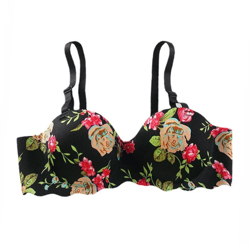 Women Sexy Floral Printed Bras – обзор и цена Bralette Triangle Set