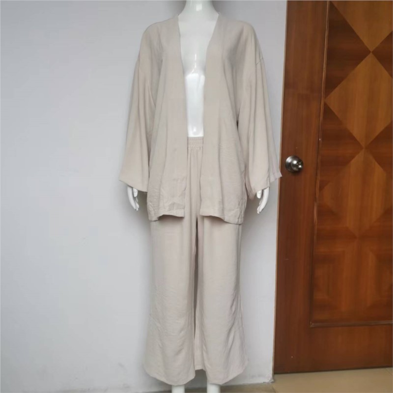 Women's Linen Trouser Suit Wit – обзор и цена Linen Pant Wide