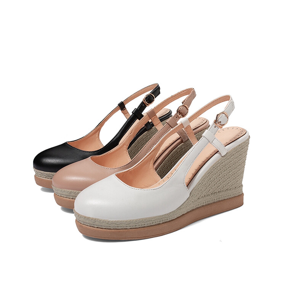 Women's T‑Strap Wedge Sandals  – обзор и цена Wedge Espadrille Women