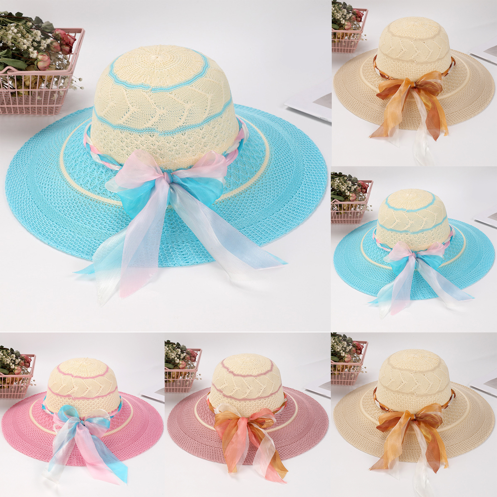 Women Bow Sun Hat Cloche Hat S – обзор и цена Hat Floppy Wide