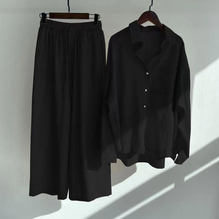 Women Cotton Linen 2 Piece Set – обзор и цена Linen Pant Wide