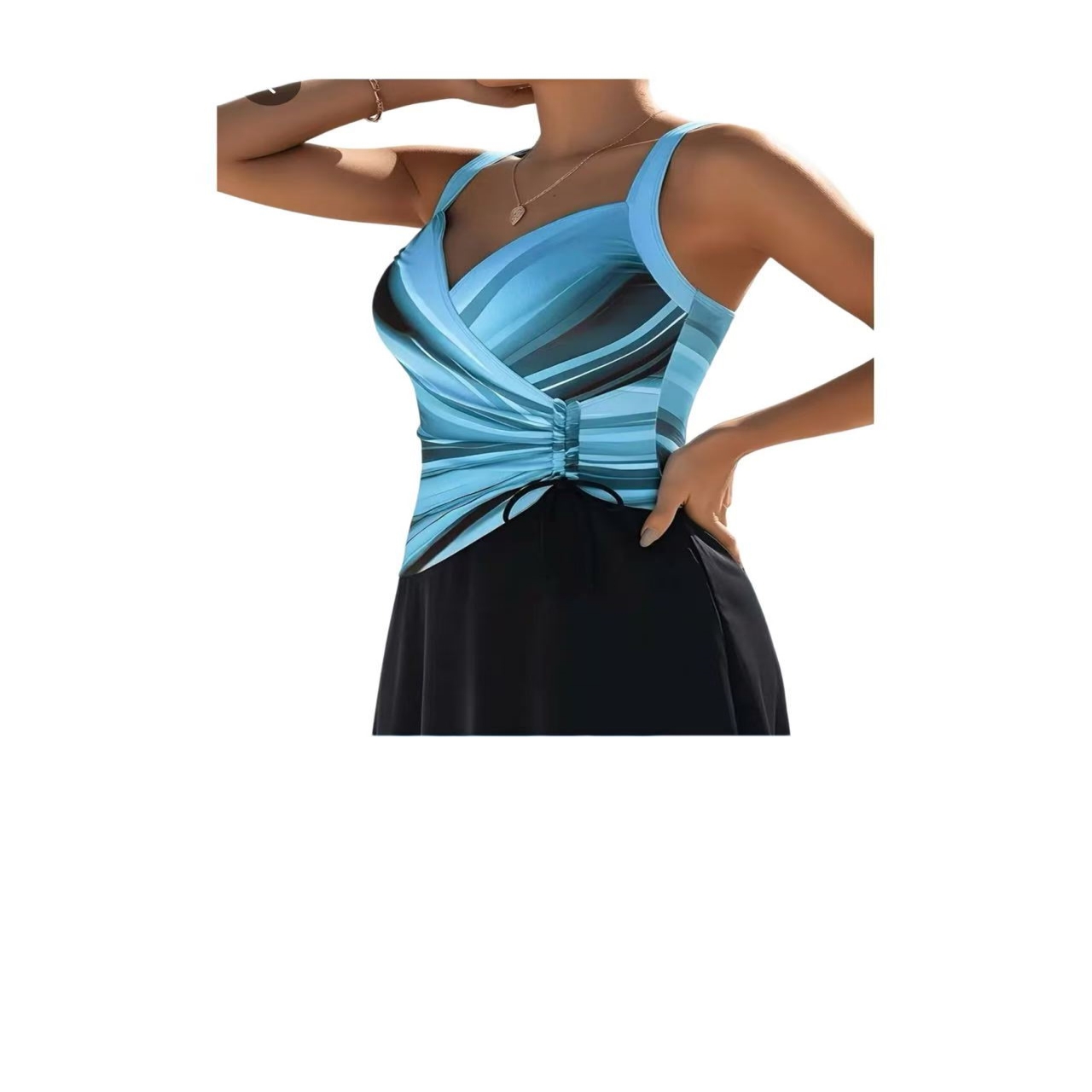 Women Swimdress One Piece Swim – обзор и цена Swimsuit Bikini Ruched