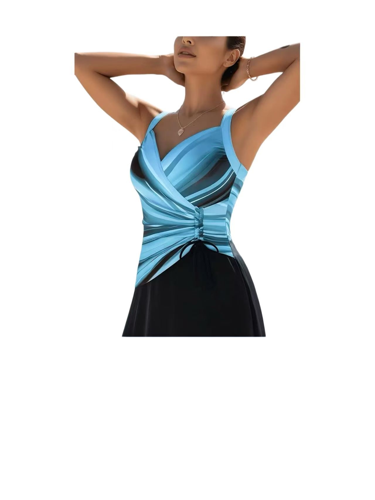 Women Swimdress One Piece Swim – обзор и цена Swimsuit Bikini Ruched