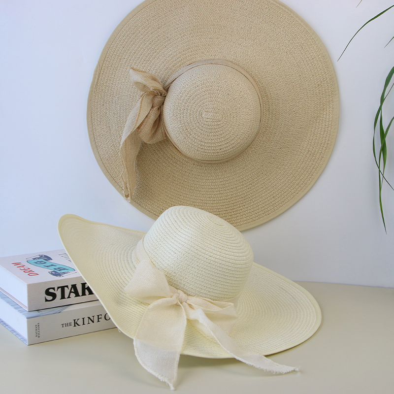Summer Women Straw Hat Bowknot – обзор и цена Hat Floppy Wide