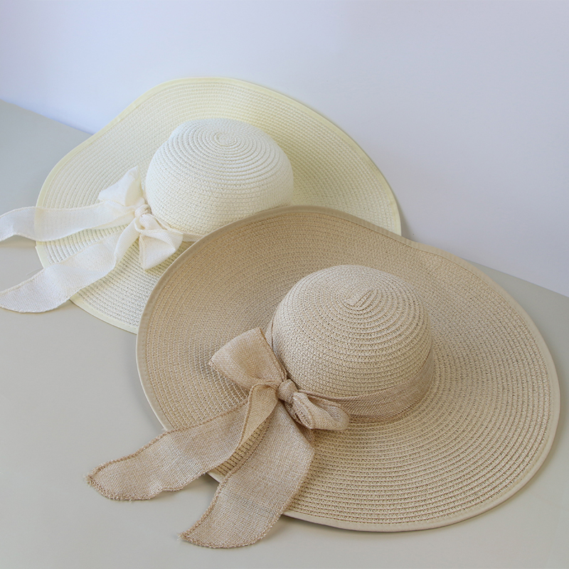 Summer Women Straw Hat Bowknot – обзор и цена Hat Floppy Wide