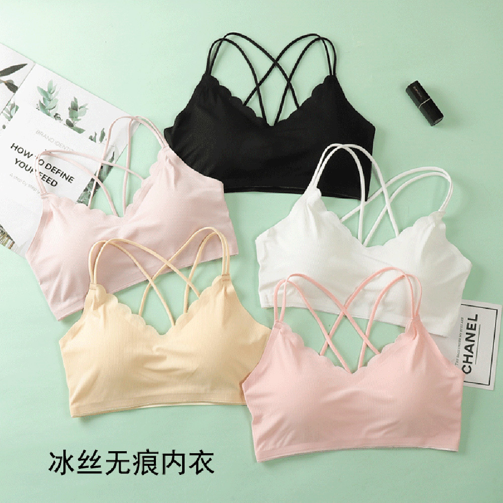 3D Sexy Lingerie Seamless Spor – обзор и цена Bralette Triangle Set
