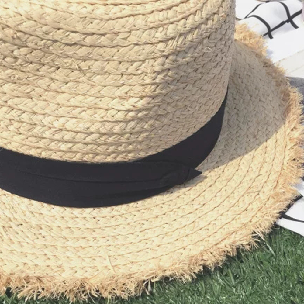 new Wide Brim Raffia Sun Hat f – обзор и цена Hat Floppy Wide