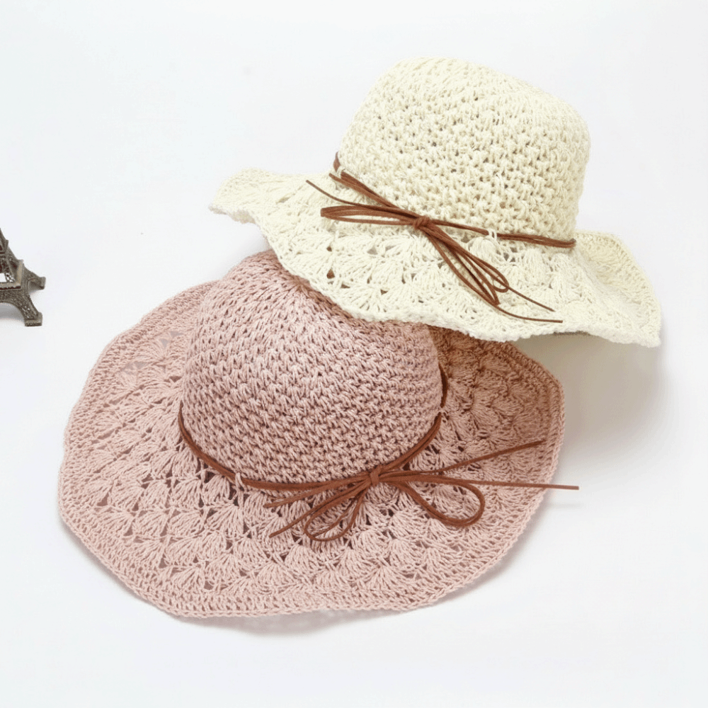 Handwoven Crochet Straw Hat Fo – обзор и цена Hat Floppy Wide