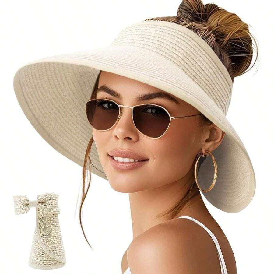 NPQQUAN Sun Visor Hats For Wom – обзор и цена Hat Floppy Wide