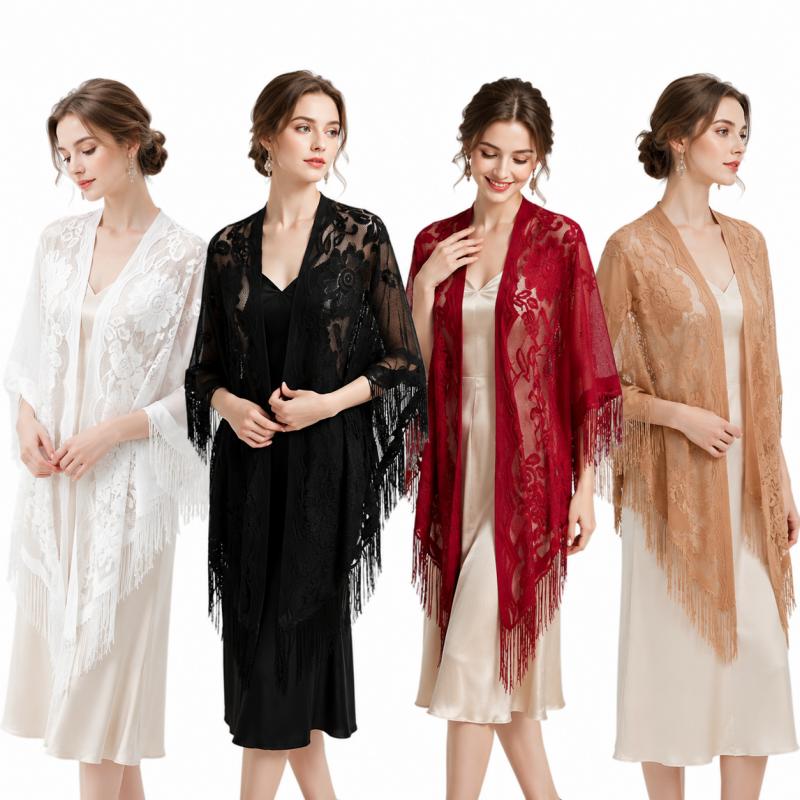 Floral Lace Shawl Wrap Women E – обзор и цена Kimono Sheer Floral
