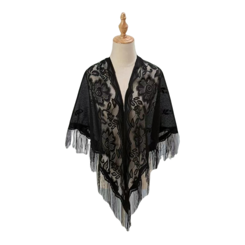 Floral Lace Shawl Wrap Women E – обзор и цена Kimono Sheer Floral