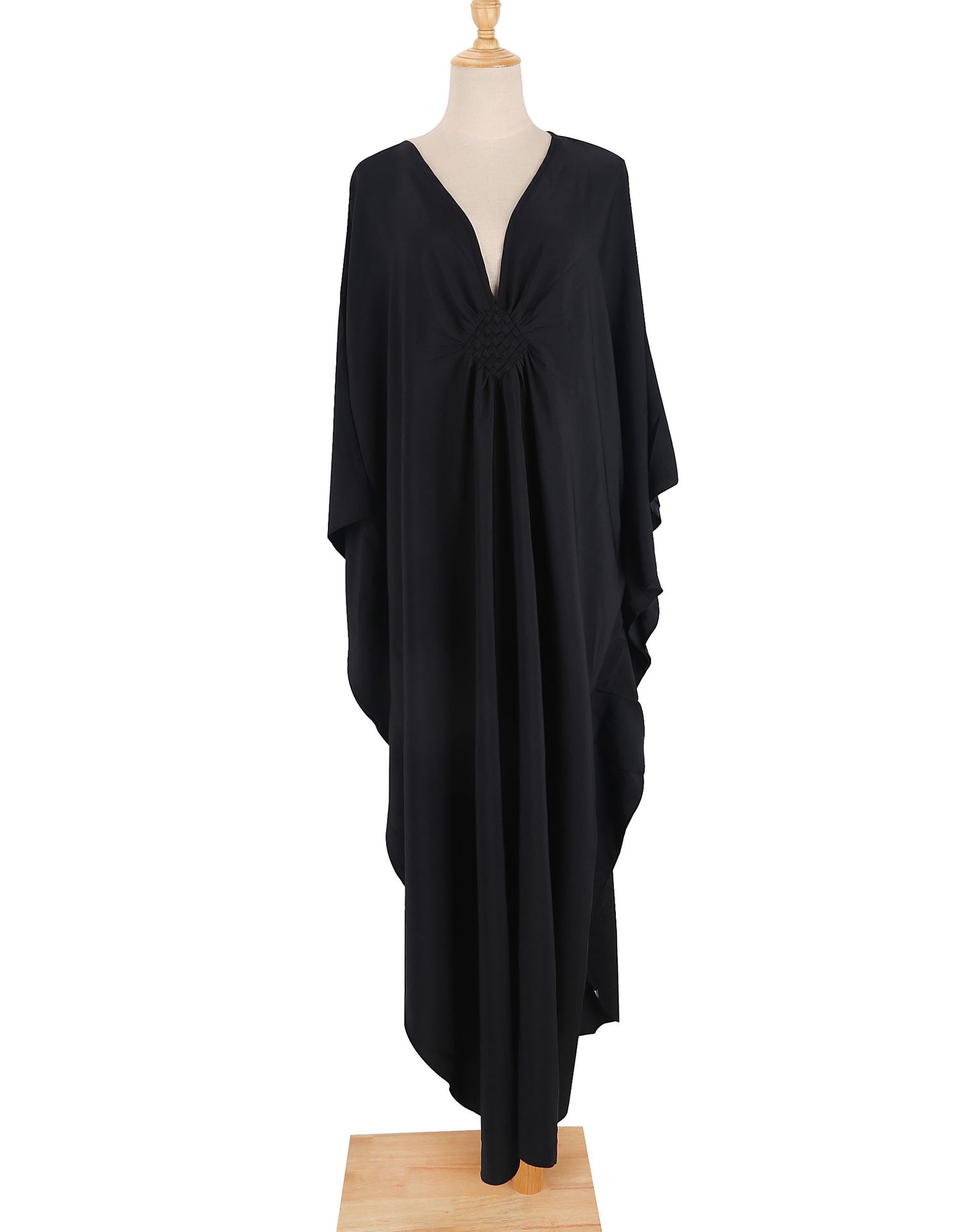 Women Solid Color Cover Up V N – обзор и цена Cover Up Kaftan