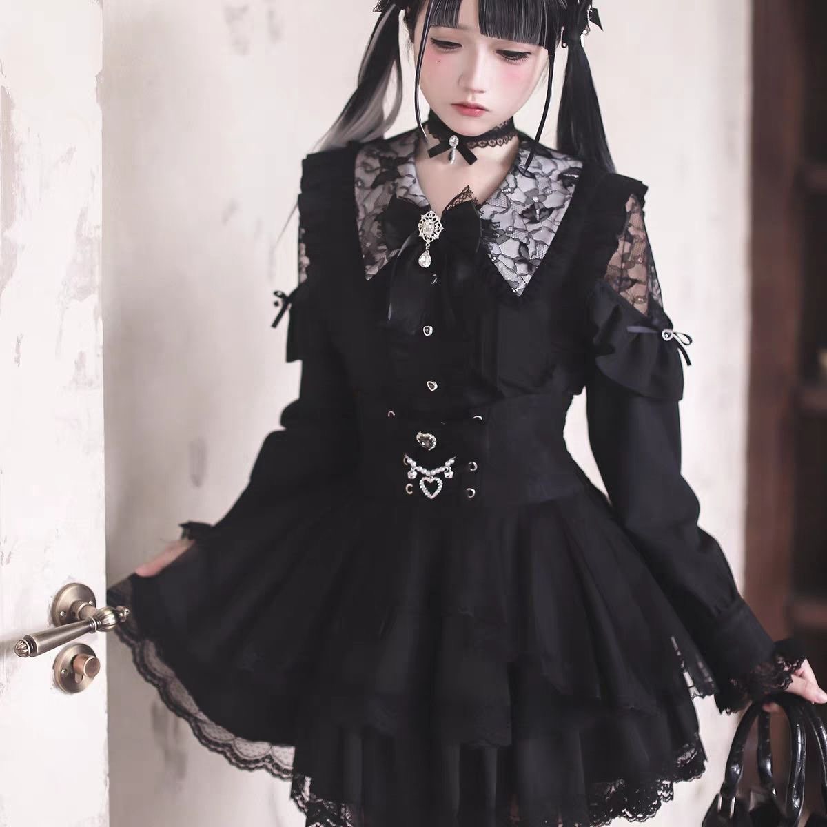 Harajuku Kawaii Skirt Sets Wom – обзор и цена Blouse Off Shoulder