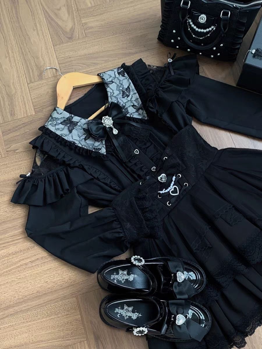 Harajuku Kawaii Skirt Sets Wom – обзор и цена Blouse Off Shoulder