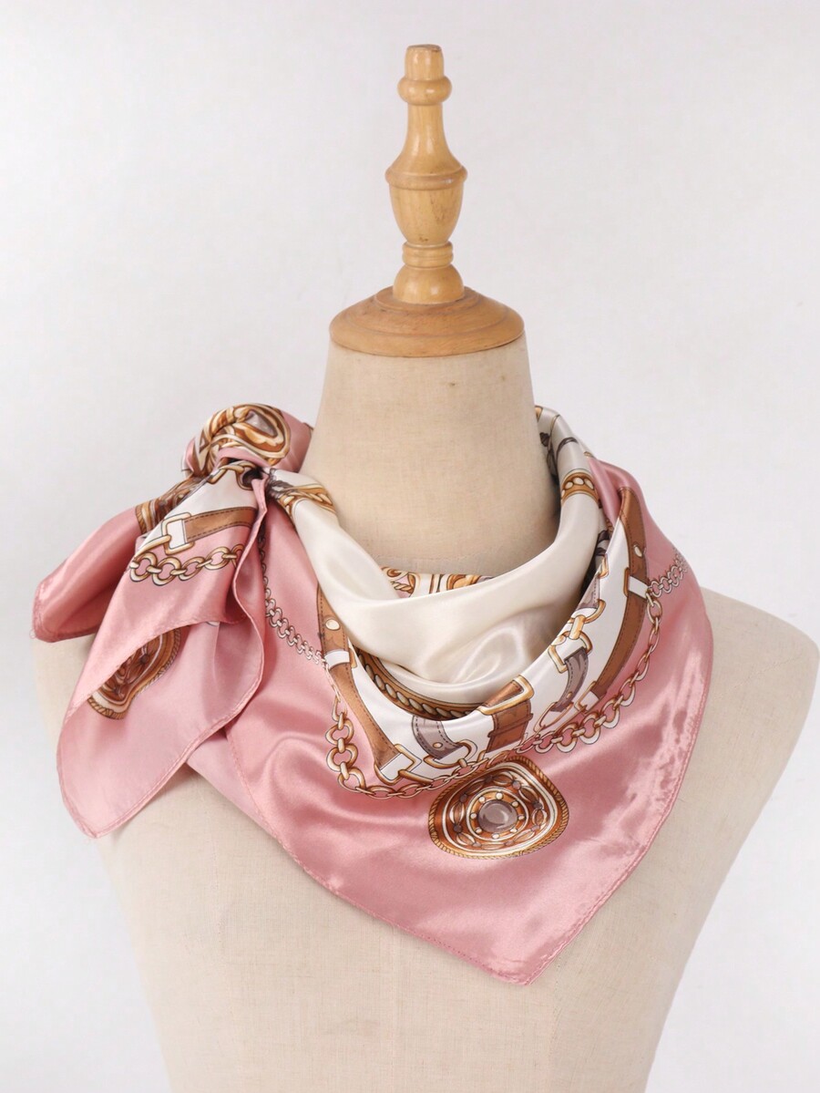 1pc Women's Light Pink Printed – обзор и цена Headband Summer Knit
