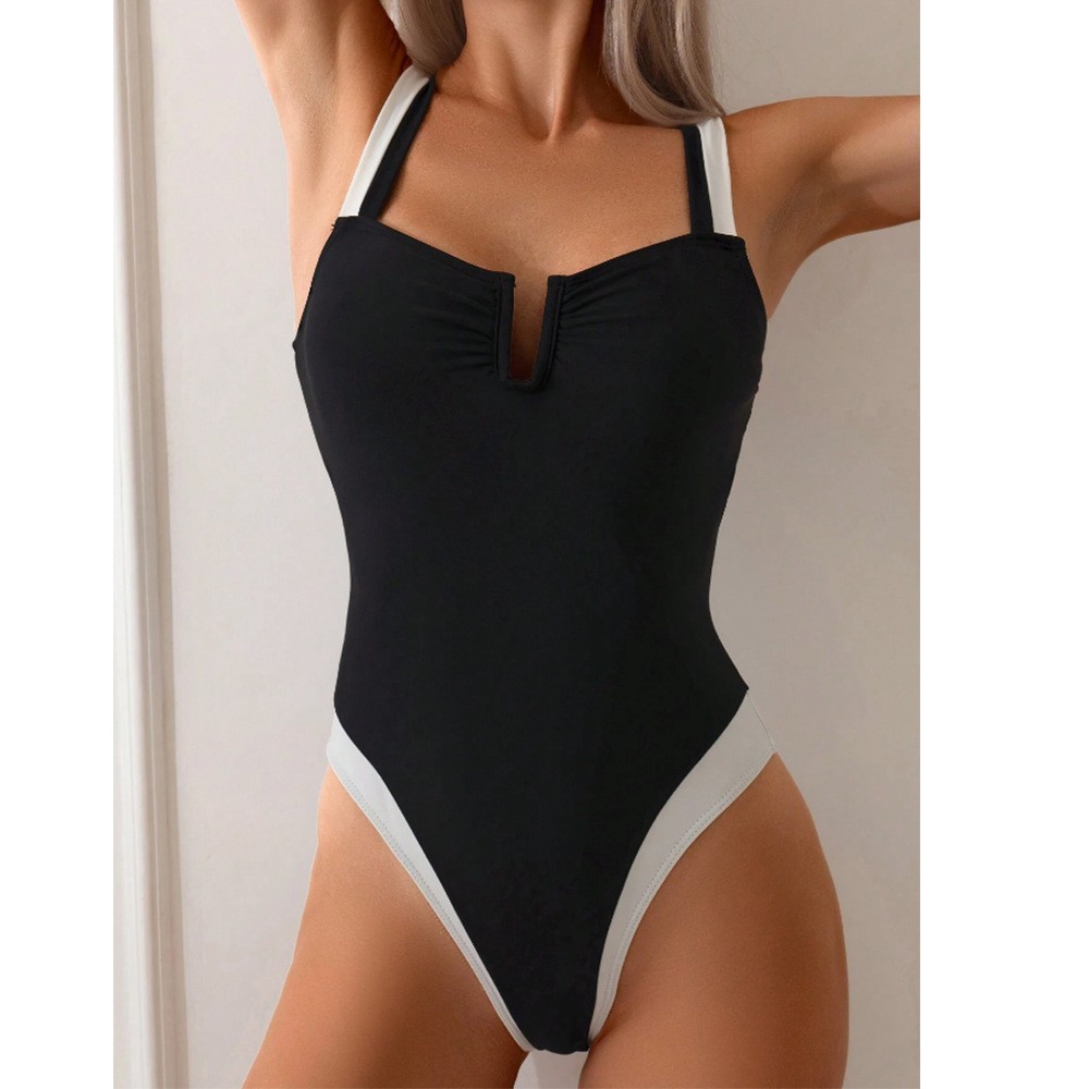 2026 Bikini Woman Tankini Deep – обзор и цена Swimsuit Bikini Ruched