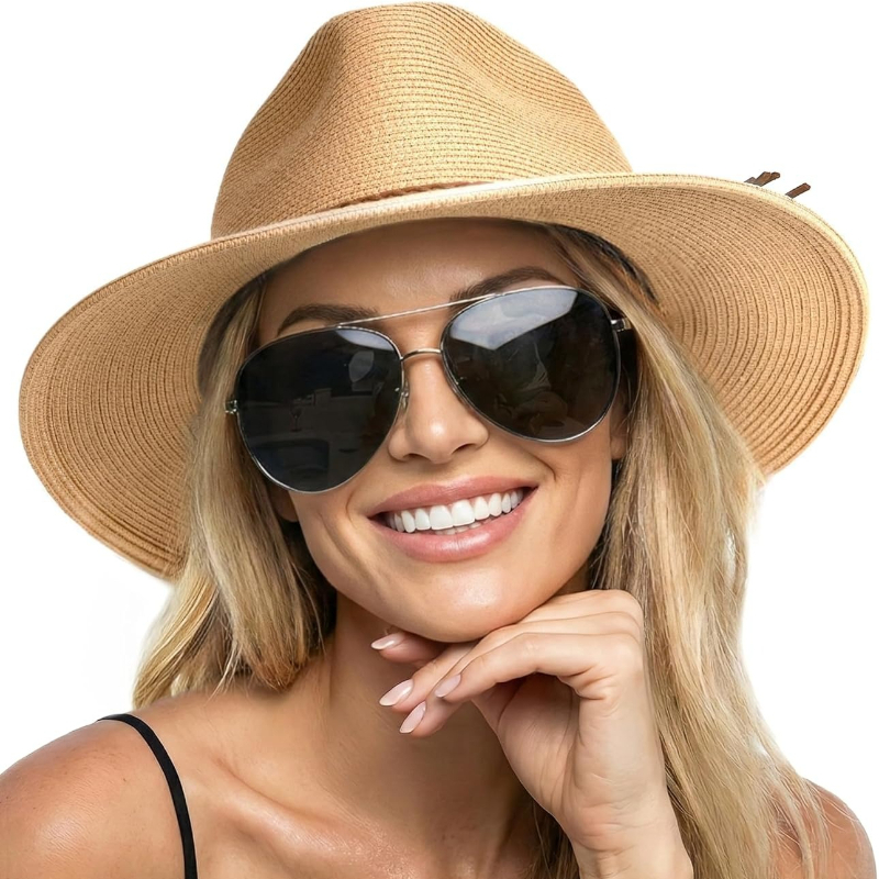 1pc Summer Straw Beach Sun Hat – обзор и цена Hat Floppy Wide