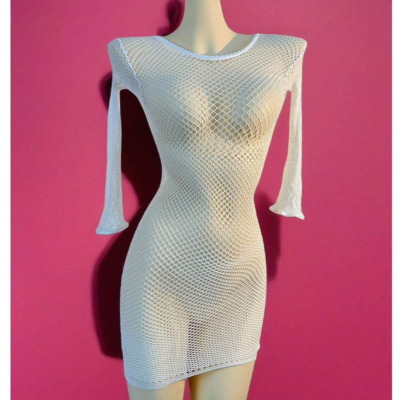 1PC Women Fishnet Cover Up Wit – обзор и цена Cover Up Kaftan