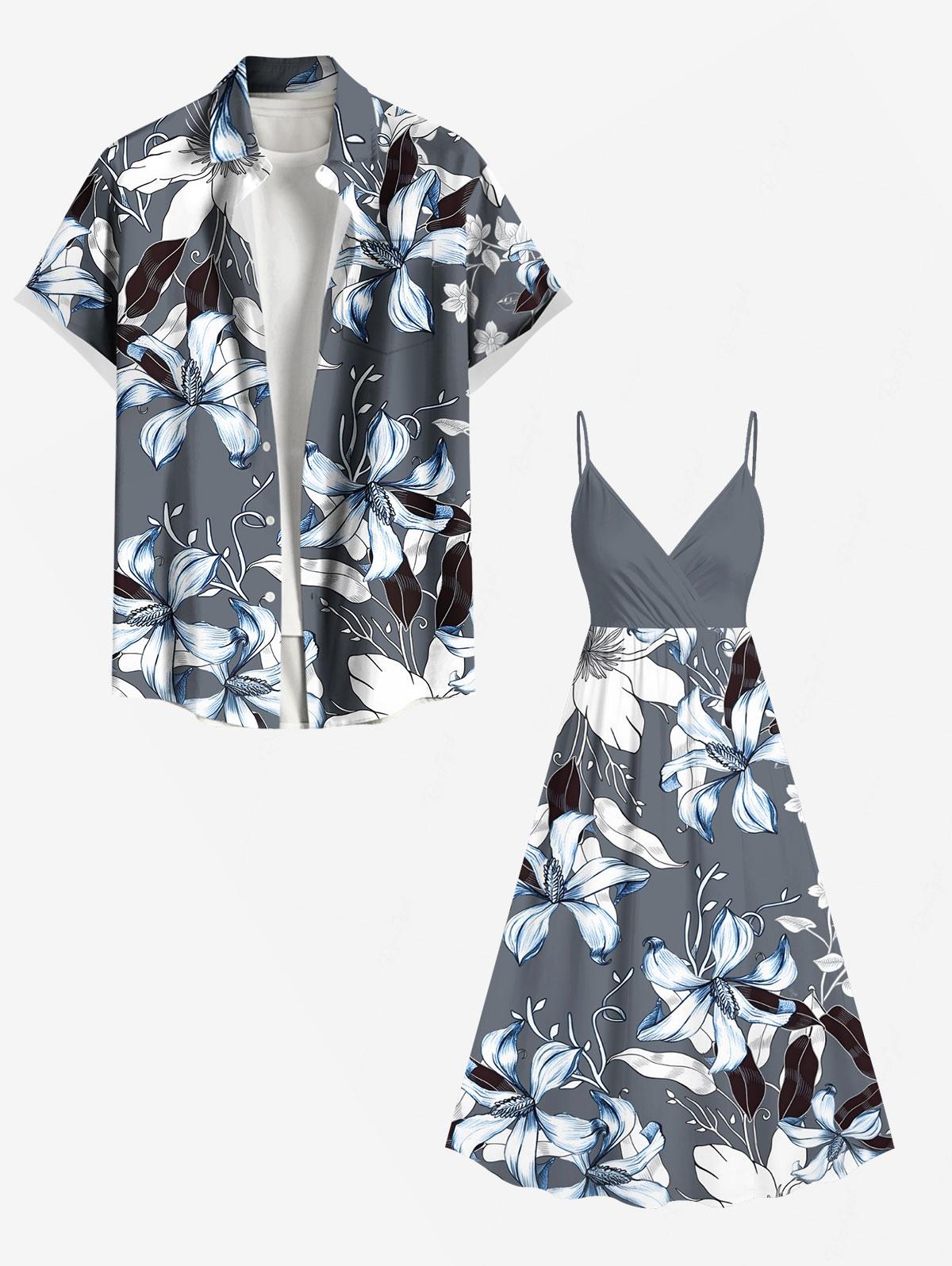 Flowers Leaf Printed Plus Size – обзор и цена Romper Floral Print