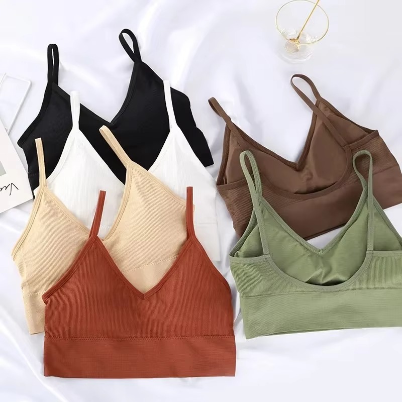 Seamless Women Push Up Bra Bea – обзор и цена Bralette Triangle Set