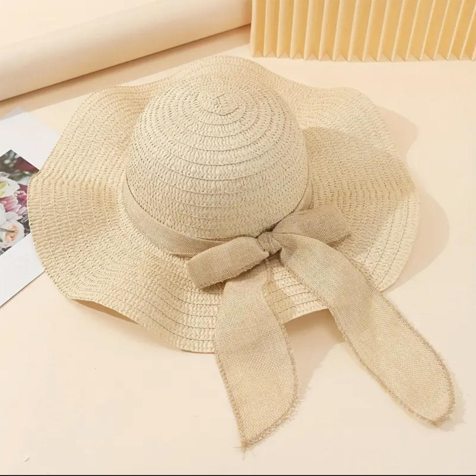 Women Bowknot Sun Hat Wide Bri – обзор и цена Hat Floppy Wide