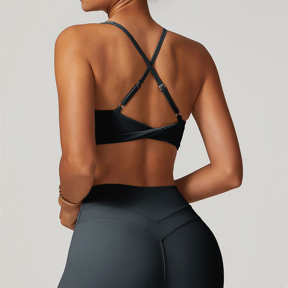 JUREN Sports Bra Women Fitness – обзор и цена Bralette Triangle Set