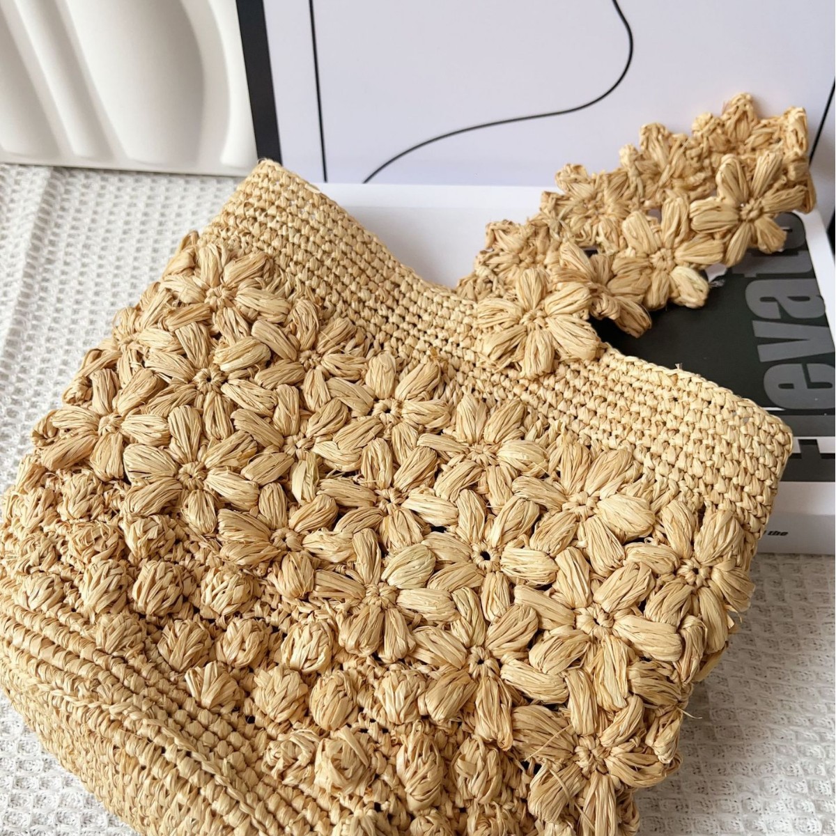 Women Summer Raffia Woven Buck – обзор и цена Crochet Bag Raffia