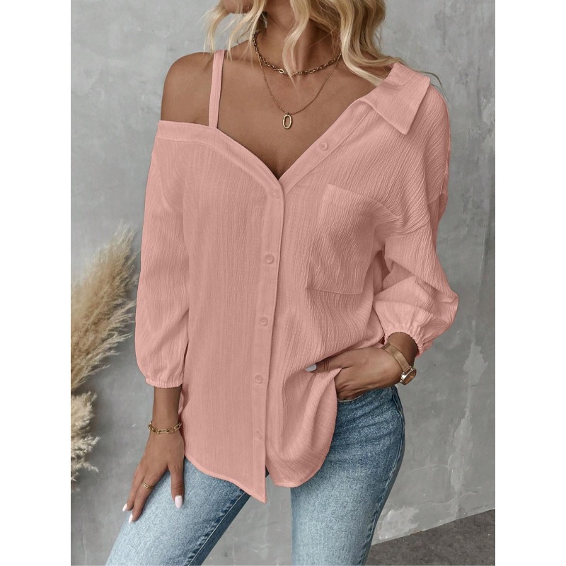 Plus Size1XL-5XL Women Blouses – обзор и цена Blouse Off Shoulder