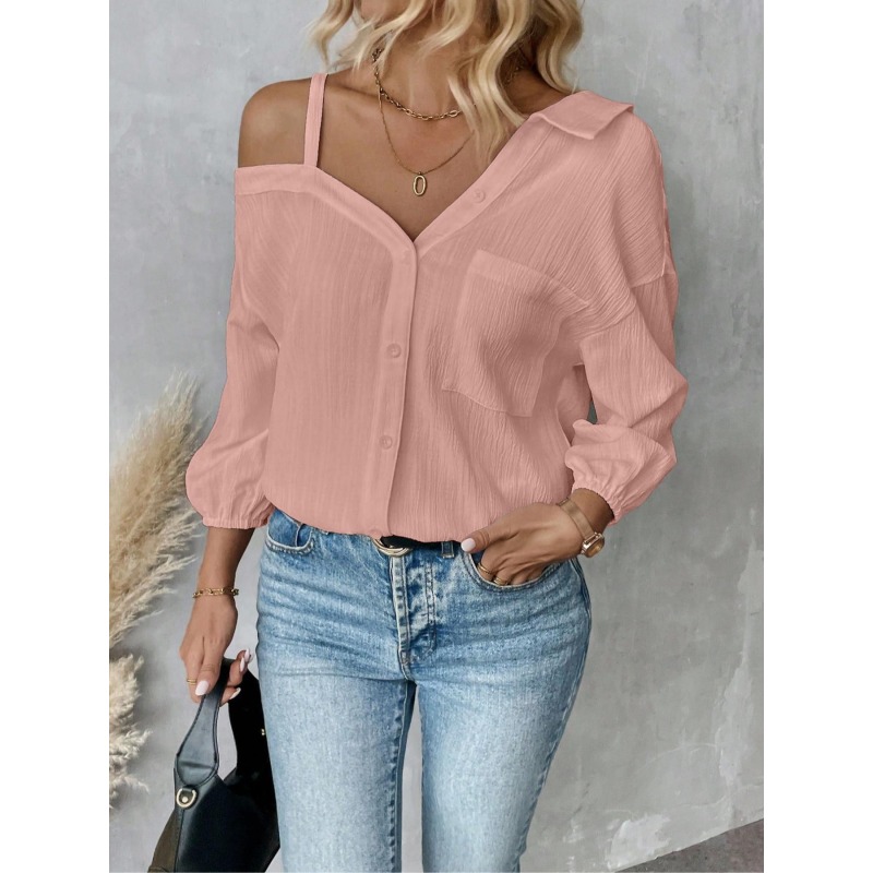 Plus Size1XL-5XL Women Blouses – обзор и цена Blouse Off Shoulder
