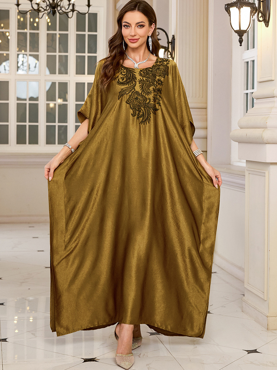 Women Embroidered Long Caftans – обзор и цена Cover Up Kaftan