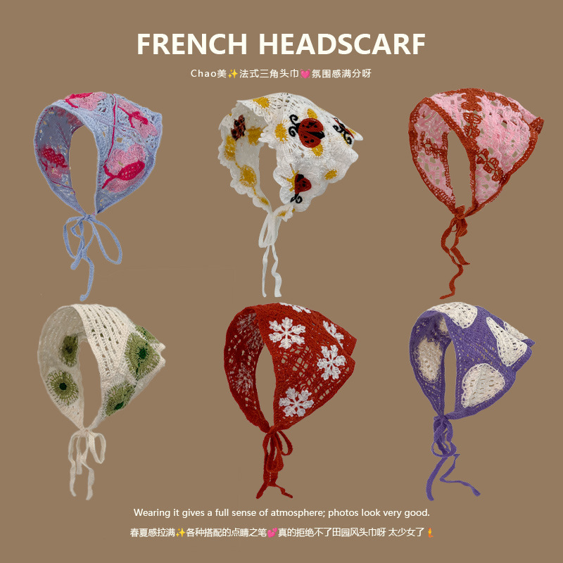 Knit Triangle Headband French  – обзор и цена Headband Summer Knit
