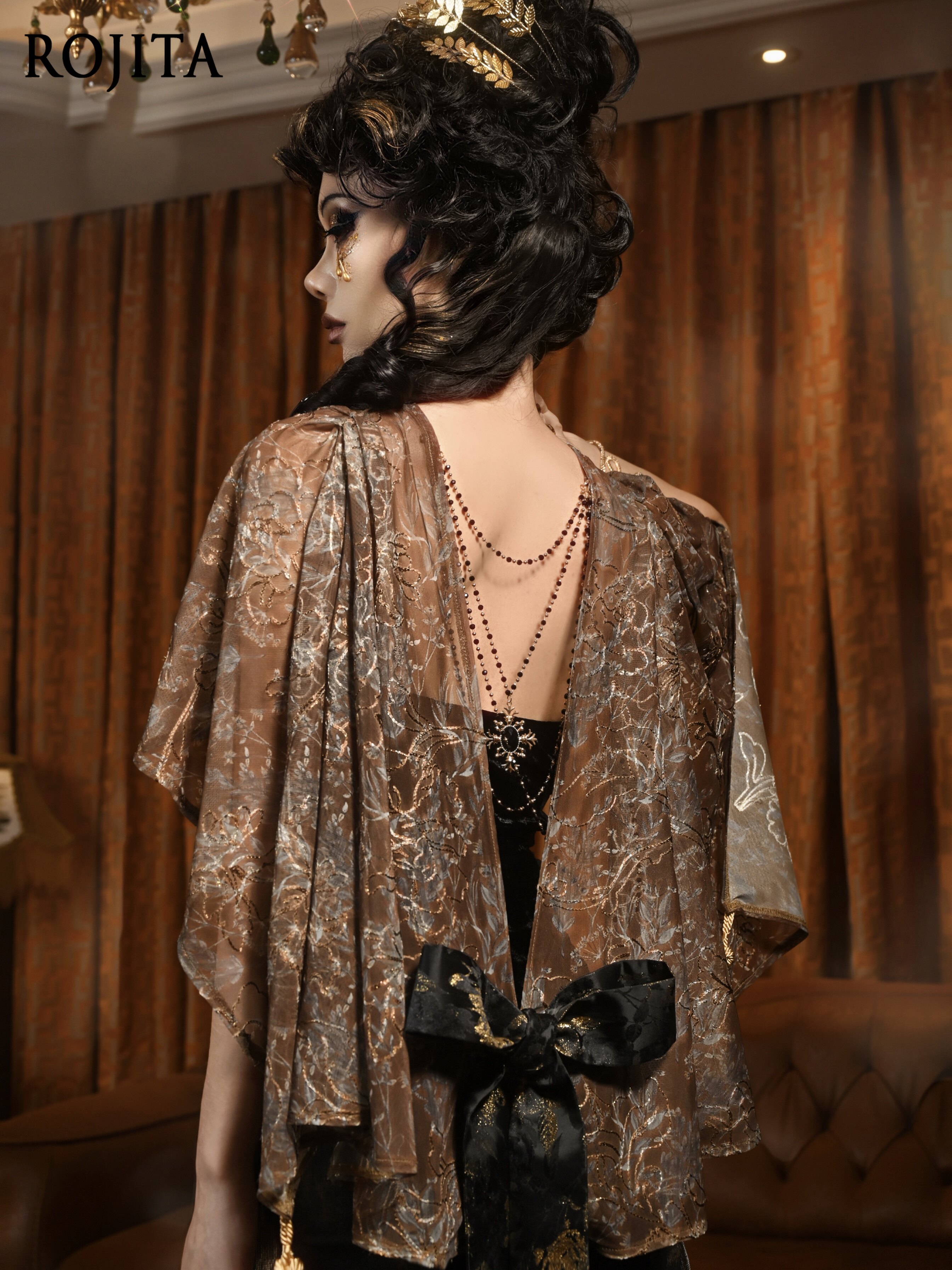 Brown Floral Sheer Kimono Cove – обзор и цена Kimono Sheer Floral