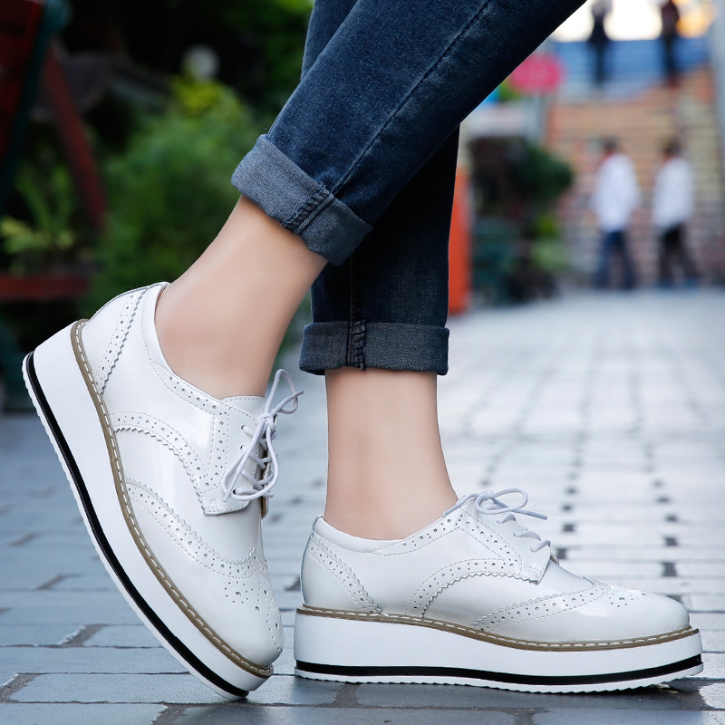 Women Loafers Shoes Leather Th – обзор и цена Wedge Espadrille Women