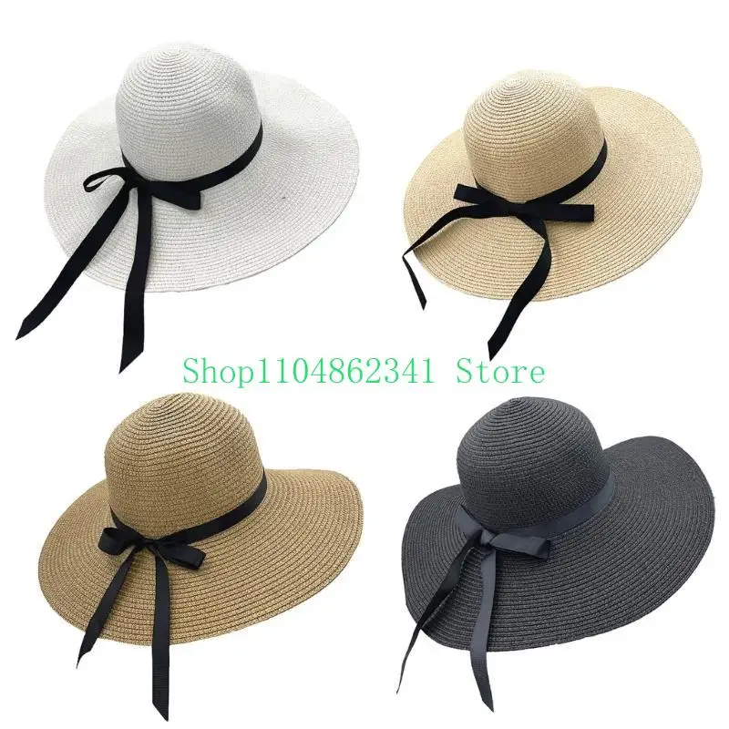 652F Elegant Floppy Straw Hat  – обзор и цена Hat Floppy Wide