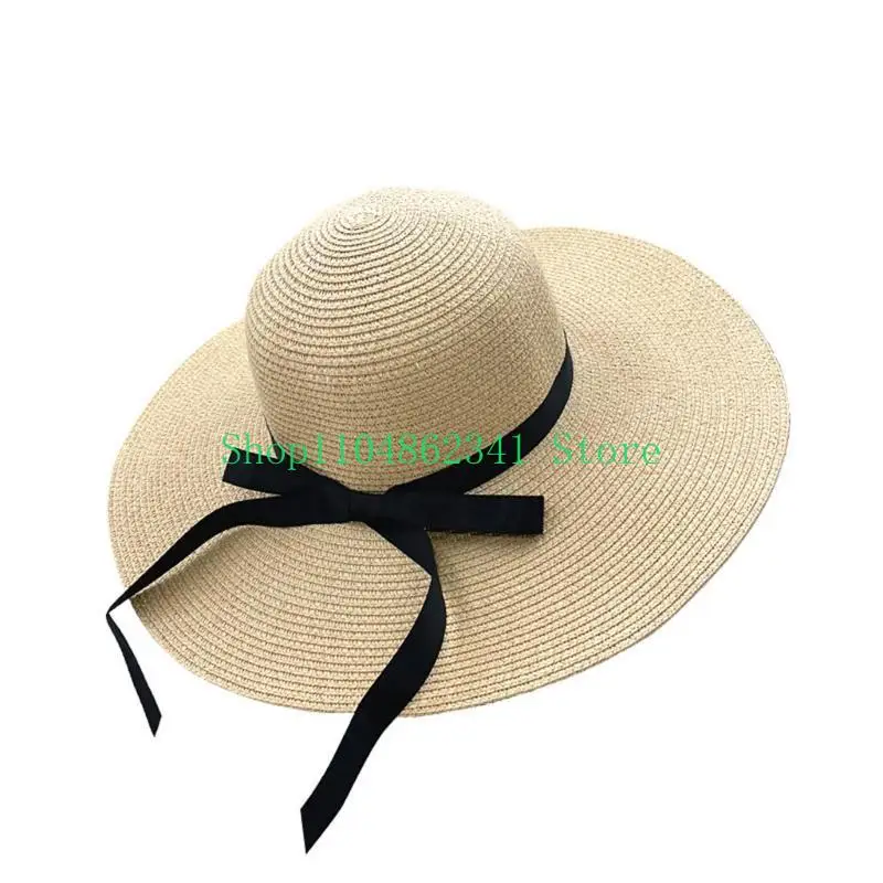 652F Elegant Floppy Straw Hat  – обзор и цена Hat Floppy Wide